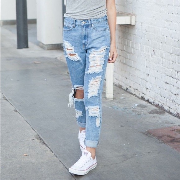 brandy melville boyfriend jeans